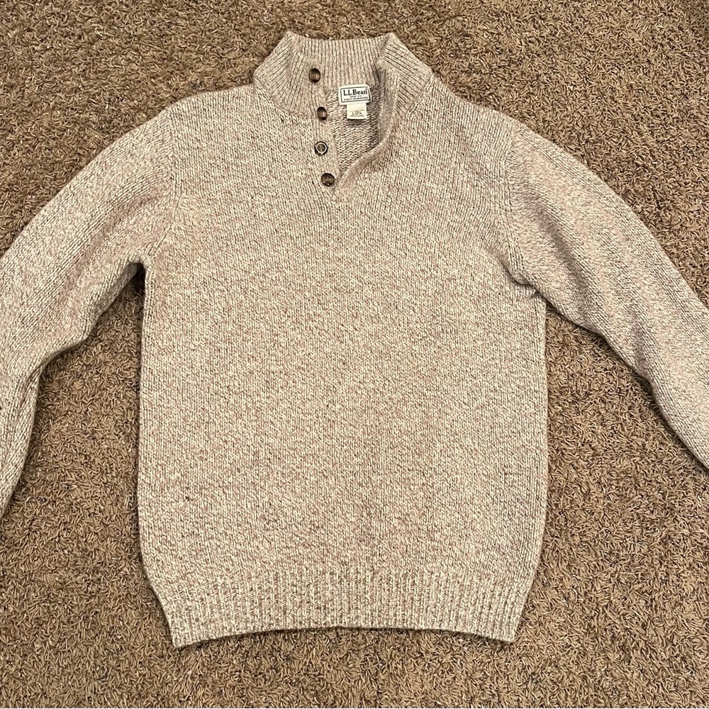 LL Bean Sweater. Size Large Tall.